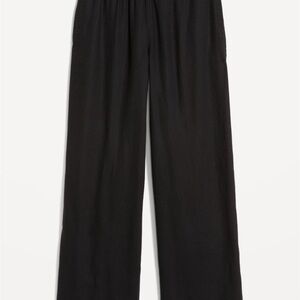 Old Navy Black Wide-Leg Pants